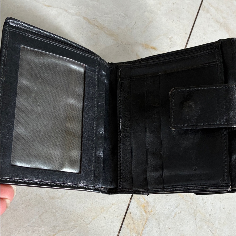 Gucci Black Jackie Leather Men's Wallet👝 - Picture 7 of 12